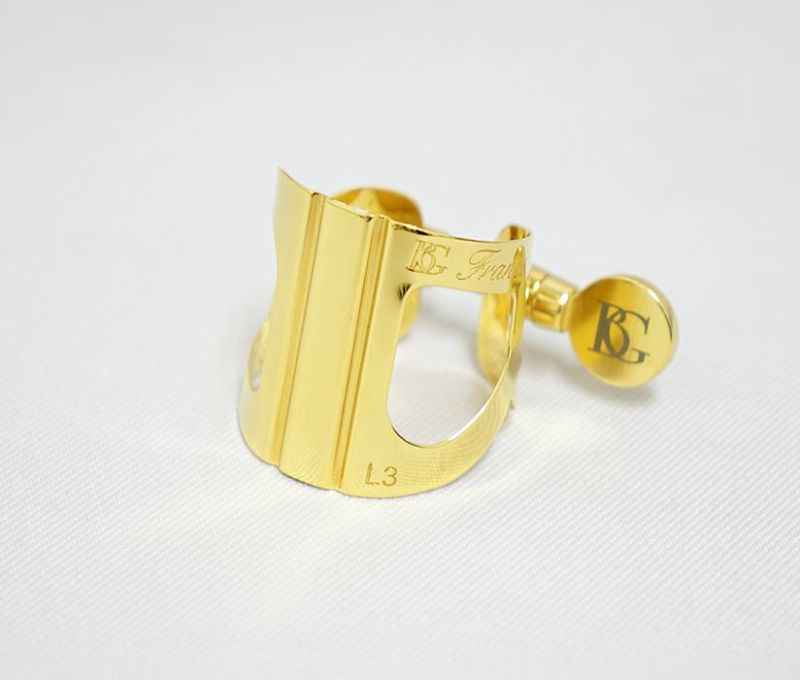BG L3 クラリネットリガチャー 金メッキ B♭クラリネット用リガチャー